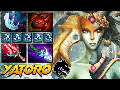Yatoro Naga Siren Illusion Boss - Dota 2 Pro Gameplay [Watch & Learn]