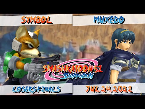 Symbol (Fox) vs. Muxedo (Marth, Sheik) - Losers Finals - Smashkatoon 51
