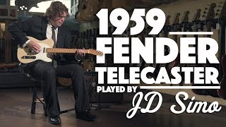Video thumbnail for 1959 Fender Telecaster played by JD Simo by Carter Vintage Guitars