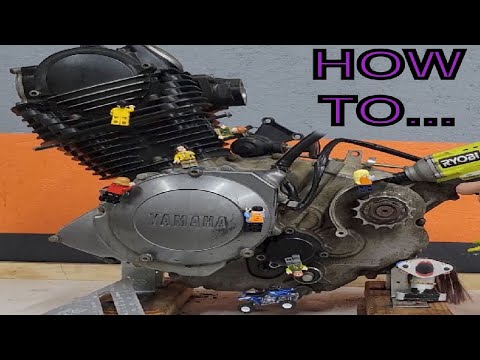 How to rebuild a Yamaha warrior 350 cylinder and head from start to finish.