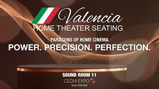 Sound Room 11 Paragons of Home Cinema: Valencia Home Theater Seating