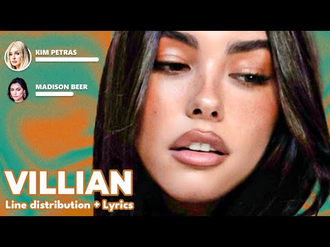 K/DA - VILLAIN ft. Madison Beer and Kim Petras - Line Distribution + Lyrics (KO-FI REQUESTED)