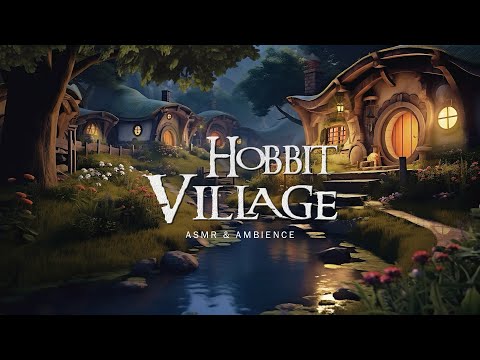 Hobbit Village Ambience 🌲 Nature Sounds 🌲 Chill Time at the Shire