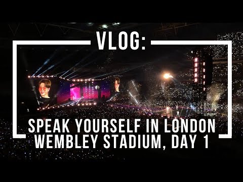 BTS CONCERT VLOG | SPEAK YOURSELF IN WEMBLEY STADIUM, LONDON