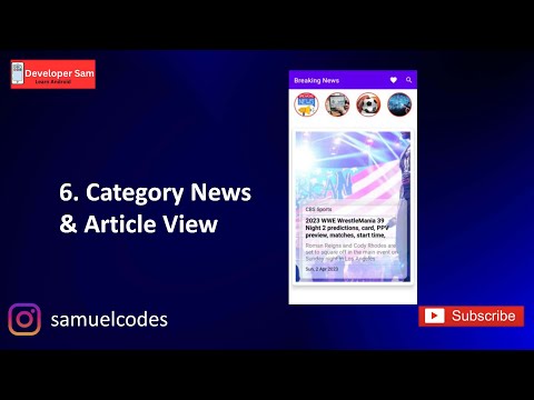6. Category News | News App | Retrofit | Kotlin Coroutines | MVVM | Room |