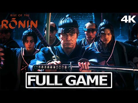 RISE OF THE RONIN Full Gameplay Walkthrough / No Commentary【FULL GAME】4K Ultra HD