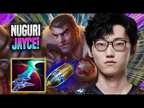 NUGURI IS SO CLEAN WITH JAYCE! - Nuguri Plays Jayce TOP vs Gangplank! | Season 2022