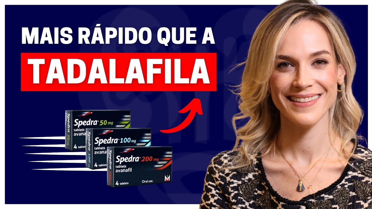 AVANAFILA: O COMPRIMIDO MAIS RÁPIDO QUE A TADALAFILA!