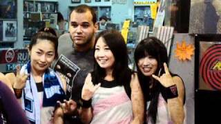 shonen knife   サイン会.  Sep 14th.  Los Angeles @ Amoeba
