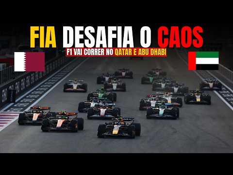 DECISÃO FINAL: FÓRMULA 1 CONFIRMA QATAR E ABU DHABI APESAR DO ALERTA