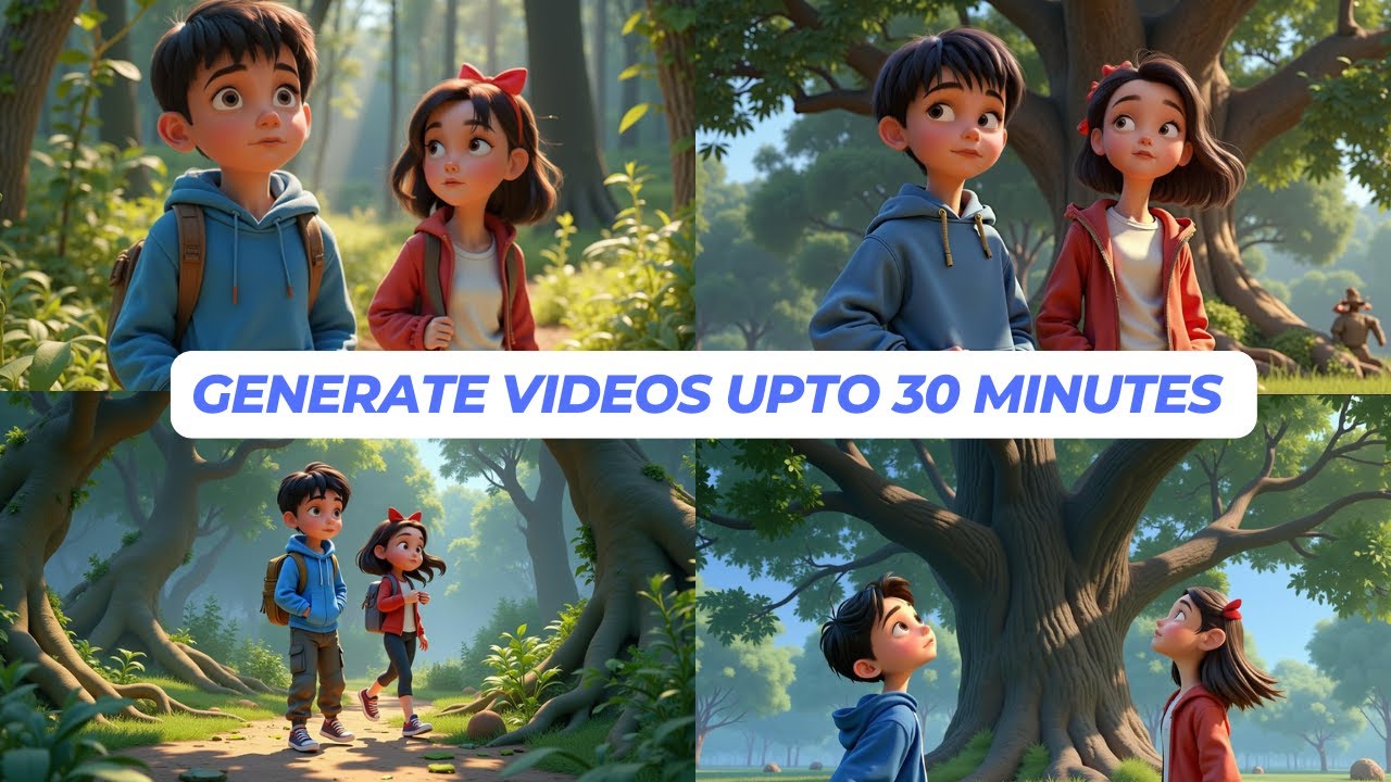 This AI Long Video Generator Can Create 30 Minutes Videos | Best for Kids Stories & Short Films