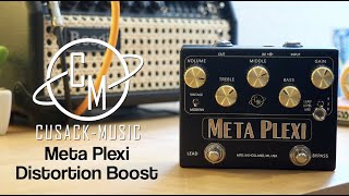 Video thumbnail for Cusack Music Meta Plexi Distortion Boost by Pedal of the Day