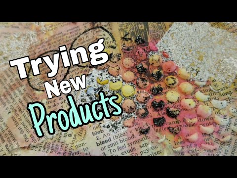 152: Using My New Stuff to Make Collages | Art Studio Vlog