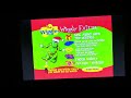 DVD Menu Of The Wiggles Yule Be Wiggling 2001 DVD Australian