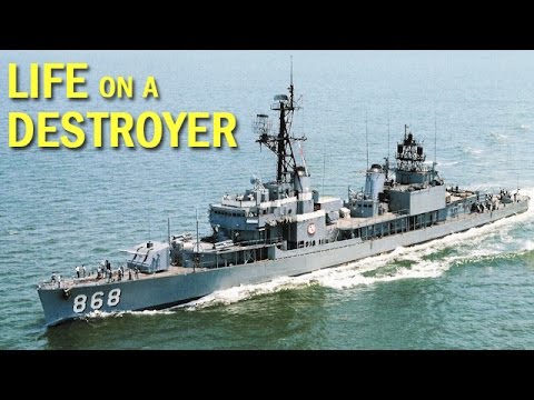 Life Aboard a U.S. Navy Destroyer | Documentary Short | 1970