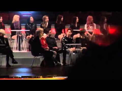 151202 MAMA - GOT7 reaction to Jessi performance