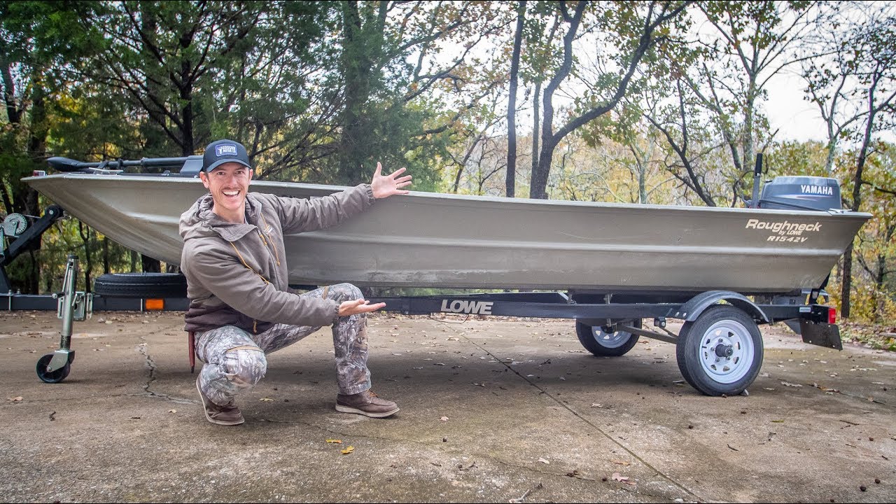 My NEW Backwater Fish & Hunt Jon Boat! (Purchasing & Tour)