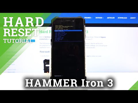 Hard Reset on Hammer Iron 3 – Remove Data / Bypass Screen Lock