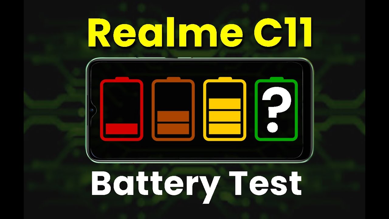 Realme C11 Battery Test | In-depth Battery Charging & Drain Test | Battery Tips