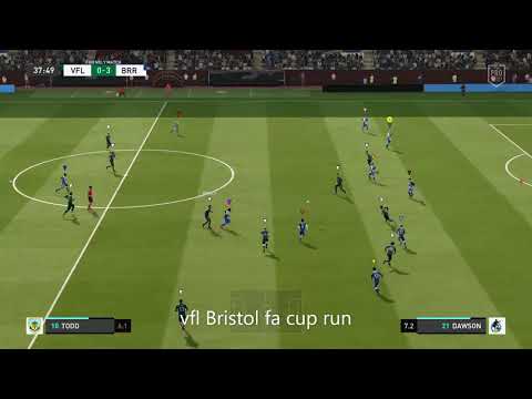 vfl Bristol rovers fa cup round ,Competitive Fifa pro clubs  FIFA 20