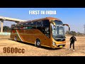I Drove A Luxury Bus Volvo 9600 First Bus In India मजा ही आया