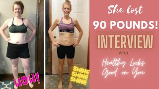 Losing 90 pounds with Bright Line Eating: interview with @Healthy_Looks_Good_On_You (Linnea)