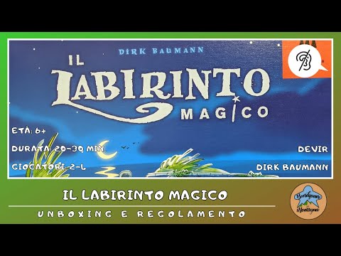 Il Labirinto Magico - unboxing, setup e regolamento in italiano (tutorial) [SUB ITA]