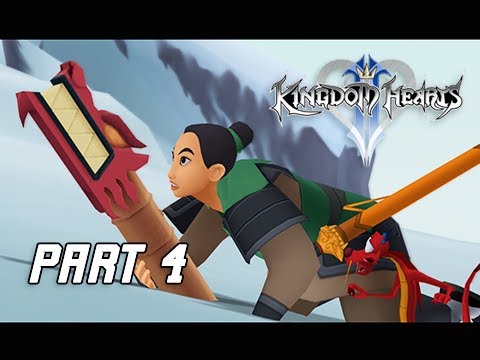 Kingdom Hearts 2.5 Final Mix Walkthrough Part 4 - Mulan & The Last Dragon (Kingdom Hearts 2 PS4)