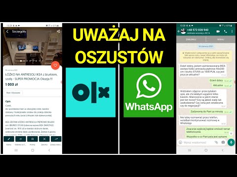 OLX - NA CO ZWRÓCIĆ UWAGĘ PODCZAS SPRZEDAŻY? NIE KORZYSTAJ Z WHATSAPP PODCZAS KOMUNIKACJI - UWAŻAJ!