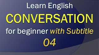 HMP | Learn English Conversation for beginners with subtitle 4