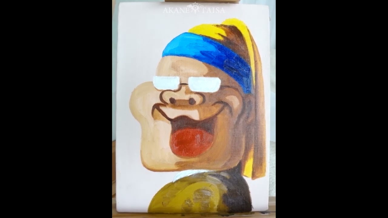 フェルメール大佐の油絵！【観賞用】お絵描きASMR