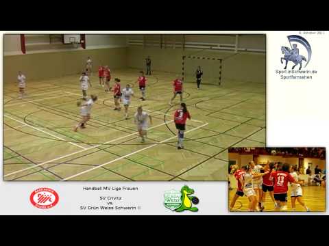 Handball MV-Liga Frauen 20:17 SV Crivitz vs. SV Grün-Weiß Schwerin II