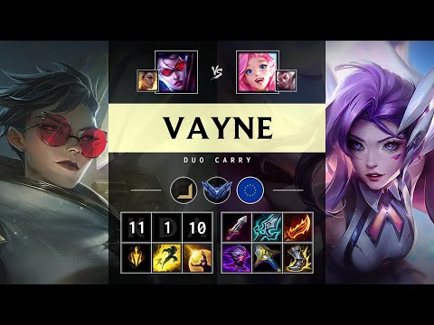 Vayne ADC vs Seraphine: Legendary - EUW Diamond Patch 14.24