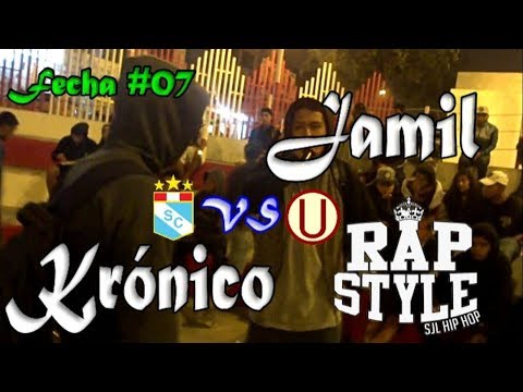 JAMIL vs KRÓNICO -8vos- 1ra Liga Rapstyle (Fecha 07) 2017