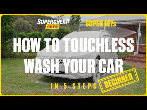 How To Touchless Wash Your Car  - SUPER DIYs