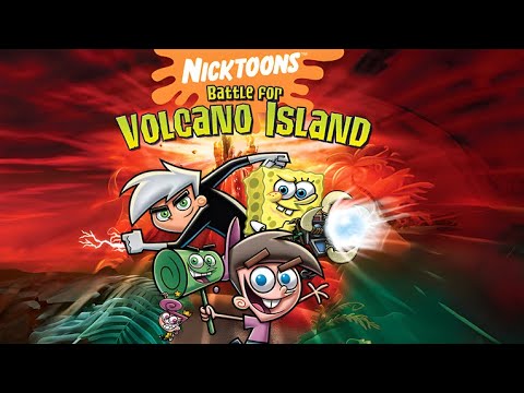 Nicktoons: Battle for Volcano Island (PS2) Longplay