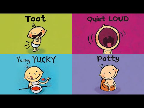 4 Leslie Patricelli Books | Compilation | Toot, Quiet LOUD, Yummy YUCKY, Potty | Hoots and Tales