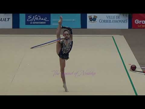 Darya SOROKINA (AZE) hoop - 2018 Corbeil senior EF