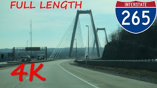 ⁴ᴷ Gene Snyder Freeway/Louisville Beltway (Interstate 265) southbound/inner loop [4K VIDEO]