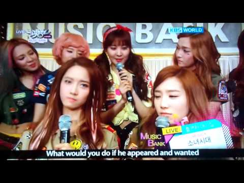 130103 SNSD Comeback Interview at KBS Music Bank