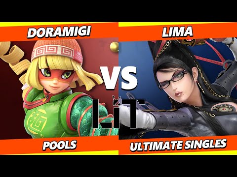 Litvitational 3 - Doramigi (Min Min) Vs. Lima (Bayonetta) Smash Ultimate - SSBU
