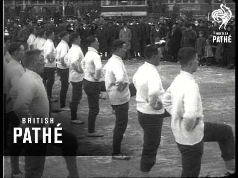 Soldiers Exercising Part 1 AKA  Getting Fit Again (1917)