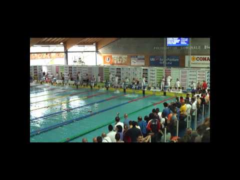 100 DORSO MASCHI RAGAZZI 97  - CAMPIONATI ITALIANI INVERNALI GIOVANILI - RICCIONE 2012
