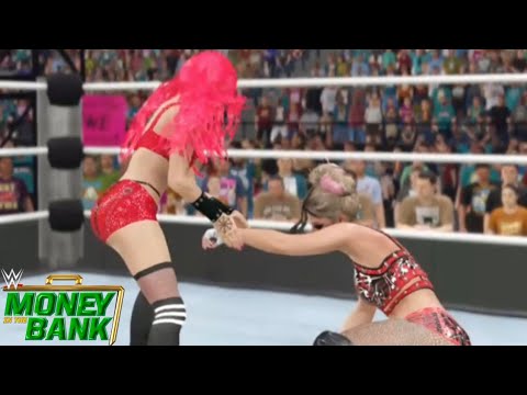 Wwe 2k22 Money In The Bank - Alexa Bliss Vs Pink Raw Womens Championship