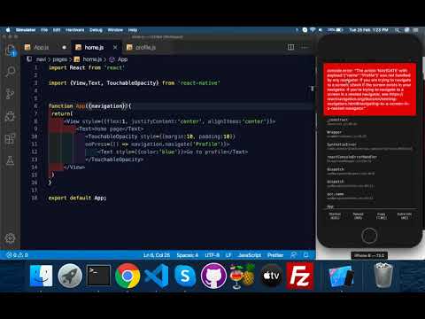 2020 React Navigation V5 React Navigation Stack Easycode Sardar React Navigation Tutorial