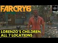 Far Cry 6 Lorenzo's Children Locations - All 7 - Seeds of Love Quest