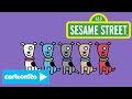 Sesame Street Five Dogs Five Bones Cartoonito