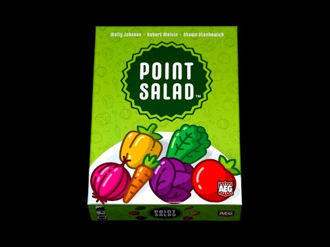 Point Salad Solo Game Play - YouTube