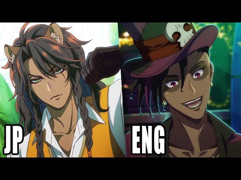 Disney Twisted Wonderland Episode 5 JAPANESE VS ENGLISH DUB