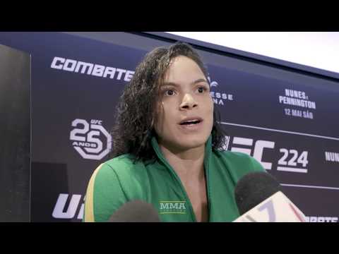 UFC 224: Amanda Nunes Has Been Treating Her Sinusitis With Help Of A Salt Room - MMA Fighting